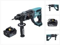 Makita Akku-Kombibohrhammer DHR 202 G1 Akku Kombihammer 18 V 2,0 J SDS Plus +...