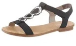 Rieker Riemchensandale, Sommerschuh, Sandalette, Blockabsatz, mit