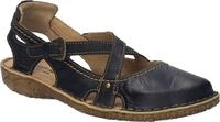 Sandale JOSEF SEIBEL "Rosalie 13", Damen, Gr. 36, schwarz, Leder, Schuhe Sandale,