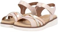 Remonte Riemchensandale, Keilabsatz, Sommerschuh, Sandalette mit herausnehmbarer
