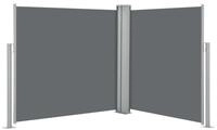 vidaXL Seitenmarkise Ausziehbare Seitenmarkise Anthrazit 100 x 600 cm