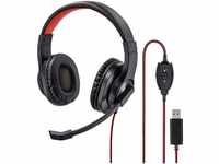 Hama PC-Office-Headset ", Stereo Kopfhörer (Lautstärkeregelung,