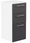 Magnolia Home H&auml;ngeschrank Midischrank SANTINI Front anthrazit