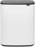 Brabantia M&uuml;lleimer Bo Touch Bin, 2 x 30L, Soft-Touch-&Ouml;ffnungssystem