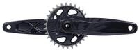 SRAM Fahrradkurbel SRAM GX Eagle DUB Kurbelgarnitur 175mm 32T lunargrau -...