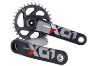 SRAM Fahrradkurbel SRAM X01 Eagle DUB Kurbelgarnitur 170mm 32T rot - leichte