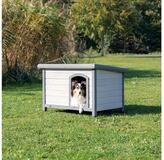 TRIXIE Hundeh&uuml;tte Hundeh&uuml;tte Classic - grau - 85 &times; 58 &times; 60 cm