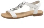 Rieker Riemchensandale, Sommerschuh, Sandalette, Blockabsatz, mit Schmuckapplikation