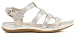 Geox GEOX SAND.VEGA, Sandaletten, Gold, Damen Sandalette goldfarben 39 EU