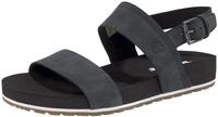 Sandale TIMBERLAND "Malibu Waves 2Band Sandal", Damen, Gr. 38, schwarz (schwarz,
