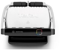 Tefal Tischgrill Optigrill Elite GC750D - Kontaktgrill - silber/schwarz
