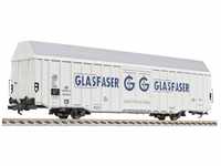 Liliput Güterwagen Hbbks (lang) "GLASFASER", DB, Ep. III (L265801)