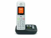 Gigaset E390A DECT-Telefon schwarz/silber Festnetztelefon