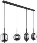 GLOBO LIGHTING Pendelleuchte BLACKY, ohne Leuchtmittel, H&auml;ngelampe, H&auml;ngeleuchte,