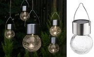 Haushalt International LED Solarleuchte Gartenleuchte 5er Set, LED fest...