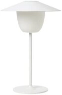 blomus Windlicht Mobile LED-Leuchte Ani Lamp Wei&szlig;