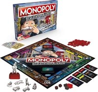 Hasbro Spiel Monopoly Brettspiel - Heimzahlen Abenteuer Strategiespiel,