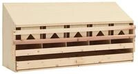 vidaXL Legenest vidaXL 5er Legenest 117x33x54 cm Massivholz Kiefer