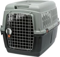 TRIXIE Tiertransportbox Transportbox Giona - anthrazit/grau-gr&uuml;n - 50 &times; 51 &times;...