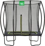 EXIT Gartentrampolin Silhouette, mit Sicherheitsnetz