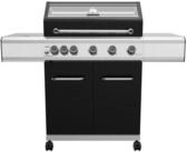 Grillf&uuml;rst Gasgrill Grillf&uuml;rst G510G 5-Brenner Hochtemperaturbrenner und Gusseisen