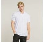 G-STAR Poloshirt Dunda Slim Fit Logostickerei auf der Brust