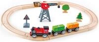 Hape Spielzeug-Eisenbahn Eisenbahn-Set Fracht, (Set)