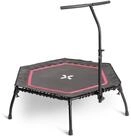 SportPlus Fitnesstrampolin SP-T-2100-R, &Oslash; 126 cm, Fitnesstrampolin, klappbar,