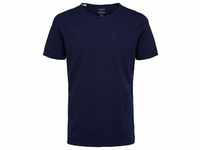 SELECTED HOMME T-Shirt MORGAN O-NECK TEE, blau