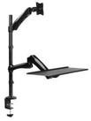 LogiLink Monitor-Halterung LogiLink BP0030 Monitor-Tischhalterung 1 Display(s)...
