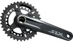 Shimano Fahrradkurbel SHIMANO Kurbelgarnitur SLX FC-M7120-B2 - 12-fach, 165 mm,...