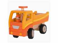 goki Spielzeug-Baumaschine Kipper, goki, (1-tlg), mit Gummibereifung und eine...