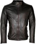 Lederjacke JCC "Lederjacke 16-13-2", Herren, Gr. XXL, schwarz, Obermaterial: 100%