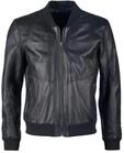 Blouson JCC "Lederblouson 6010092-2", Herren, Gr. L, schwarz, Obermaterial: 100%