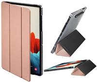 Hama Tablet-H&uuml;lle Smart Case Fold Clear Tasche Cover H&uuml;lle Rose, Aussparung f&uuml;r