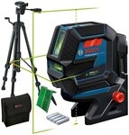 Bosch Professional Punkt- und Linienlaser GCL 2-50 G Professional Baustativ-Set,