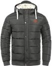 Winterjacke BLEND "Winterjacke BHFrederico", Herren, Gr. L, grau (phantom grau),
