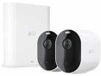 ARLO Pro 3 weiß 2 Kameras + Smarthub Überwachungskamera