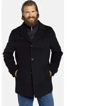 Jan Vanderstorm Wolljacke TJORVE mit abnehmbaren Stehkragen schwarz XXL (60)