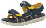 Timberland PERKINS ROW BACKSTRAP SANDAL Sandale mit Klettverschlu&szlig; blau 30 EU