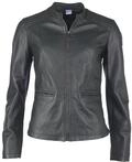 Lederjacke JCC "Lederjacke Era", Damen, Gr. 42, gr&uuml;n, Obermaterial: 100%