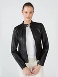 MUSTANG Lederjacke Blanca