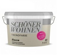 SCH&Ouml;NER WOHNEN FARBE Wandfarbe SW Trend Wandfarbe matt 1,0L Finca 1565