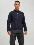 Lederimitatjacke JACK & JONES "JJEROCKY in Kunstlederoptik mit