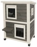 Kerbl Tierhaus Katzenhaus Family 57 cm x 55 cm x 80 cm 81639