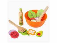 Small Foot Kinder-Küchenset Spiel-Set Salat, (15-tlg), Spiellebensmittelset aus