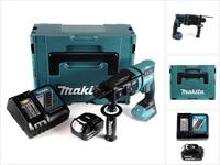 Makita Akku-Kombibohrhammer DHR 182 RT1J Akku Bohrhammer 18V 1,7J SDS plus...