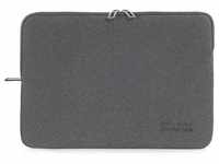 Tucano Laptop-Hülle Second Skin Mélange, Neopren Notebook Sleeve, Schwarz 15,6
