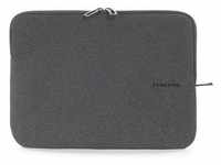 Tucano Laptop-Hülle Second Skin Mélange, Neopren Notebook Sleeve, Schwarz 13,3