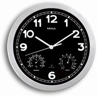 MAUL Uhr Wanduhr Mauldrive 30cm silber